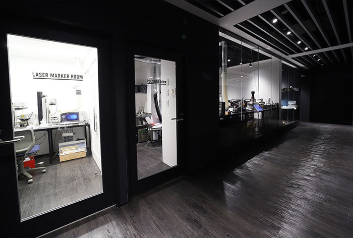 Laser service studio